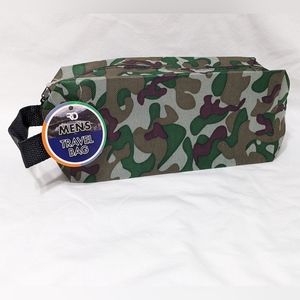 NWT Men's Camo Accessory Travel Bag, Toiletry Bag